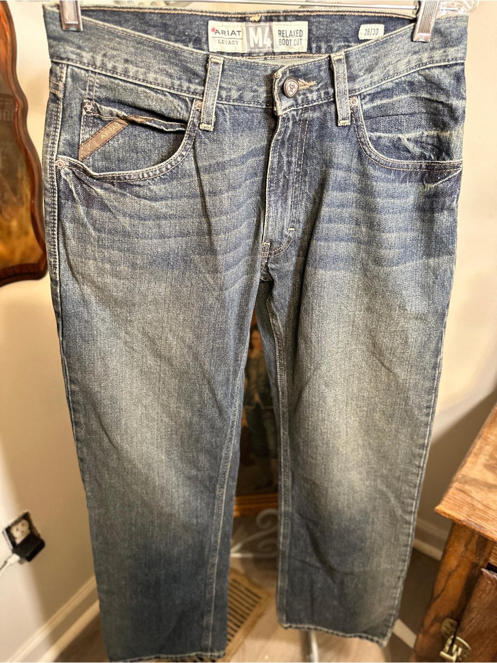 ARIAT Legacy M4 Relaxed Boot Cut Jean Size 28x30